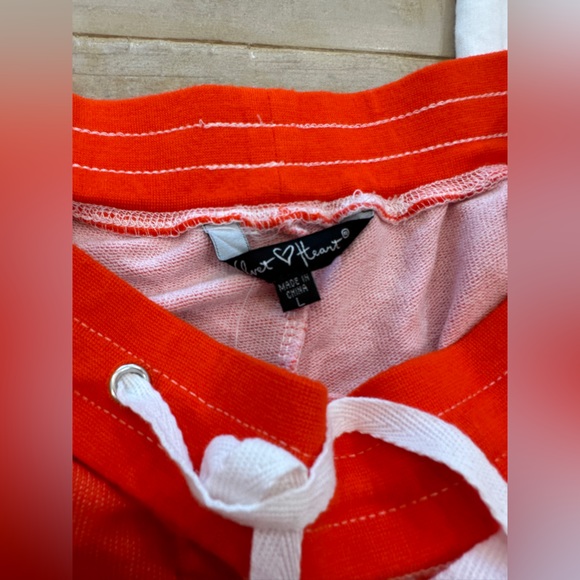 Velvet Heart orange tie dye soft jogger pant bottoms - Picture 4 of 12